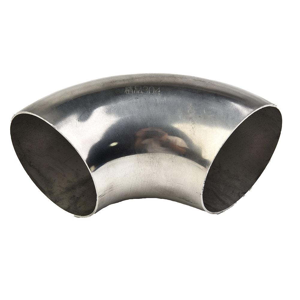 2 Inch/51mm Stainless Steel Exhaust Pipe Weldable Bend Elbow Fittings