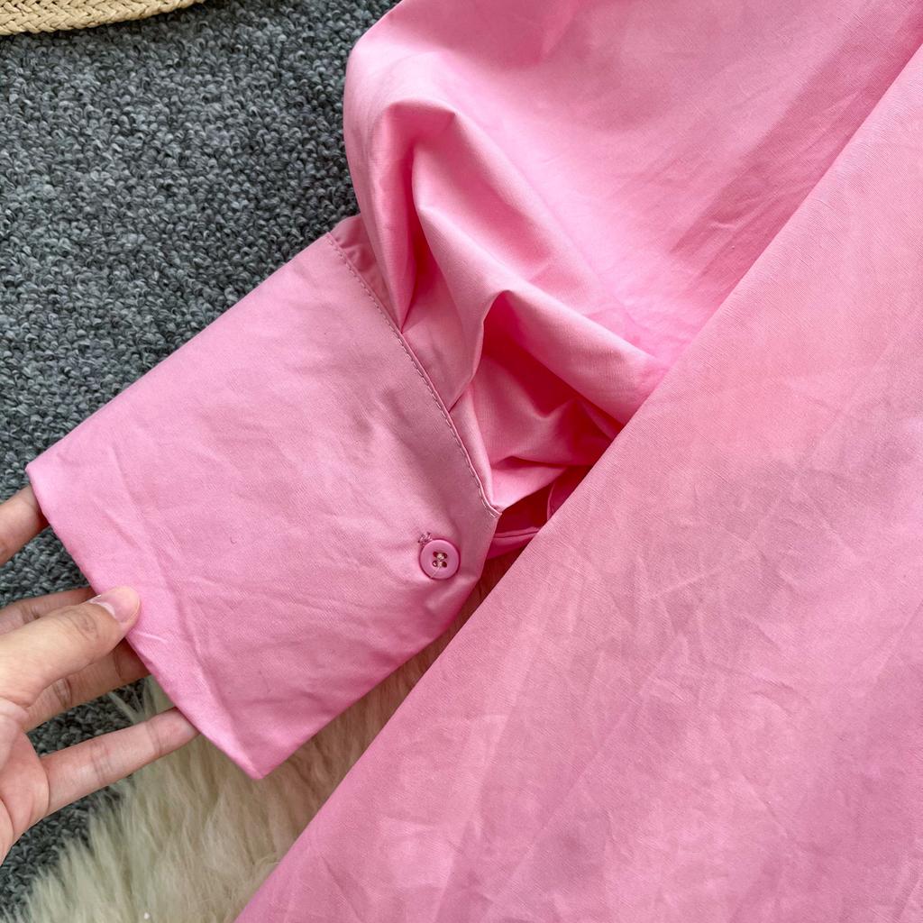 Women's Plus Size Light Mature Wind High Grade Sense of Chic Shirt