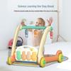 Newborn Pedal Piano Gym Walker: Early Learning Music Stroller Toy