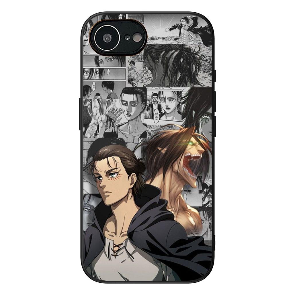 

Attack on Titan Eren Jaeger Levi Cover for Samsung Galaxy Note 20 9 10 S8 S10 Lite S9 Plus A54 A53 A21S S10E A17 Phone Case Galaxy A17