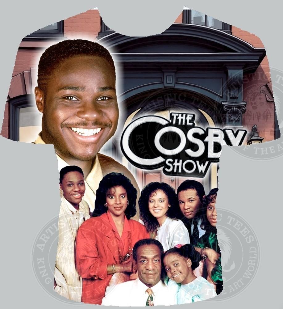 MALCOLM JAMAL WARNER T SHIRT, THE COSBY SHOW TEE SHIRT, BILL COSBY, PHYLICIA. Unisex T-Shirt XL