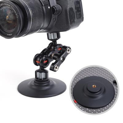 Stark självhäftande kameramonteringsfäste med 1/4 tum skruvanslutning för DSLR-kameror Actionkamera Bilhållare Monteringsplatta