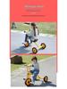 Kindergarten-Dreirad für Kinder 2-8 Jahre - Outdoor-Pedal-Fahrrad für Kleinkinder mit Eltern-Kind-Funktion