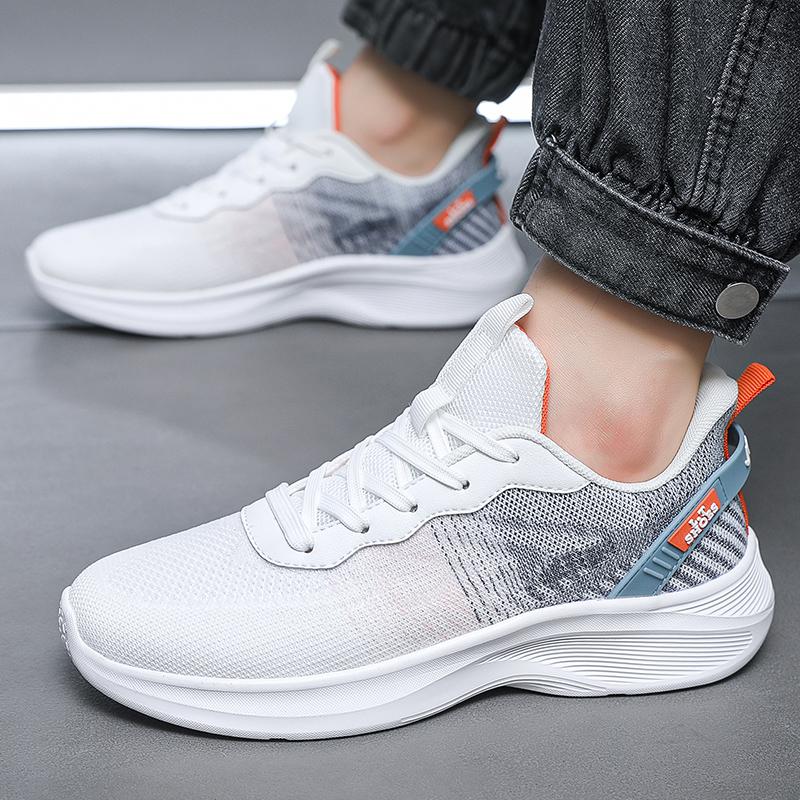 Plus Size Breathable Sports Shoes Summer Autumn Men'S Running Shoes 48 Lightweight 49 Casual Sports Shoes 50 Anti-Slip Mesh Shoe