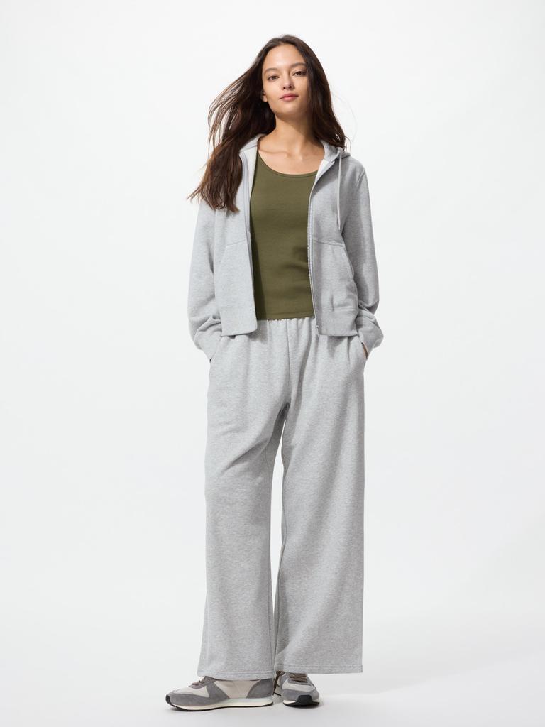 Uniqlo Sweat Wide Pants  Leg Length 70 73cm 