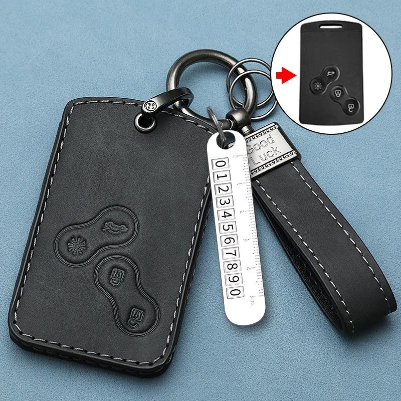 

Upgraded Protective Key Case Shell for Renault Koleos Talisman Espace Kadjar Captur Zoe Megane Sandero Stepway Clio 5 Arkana