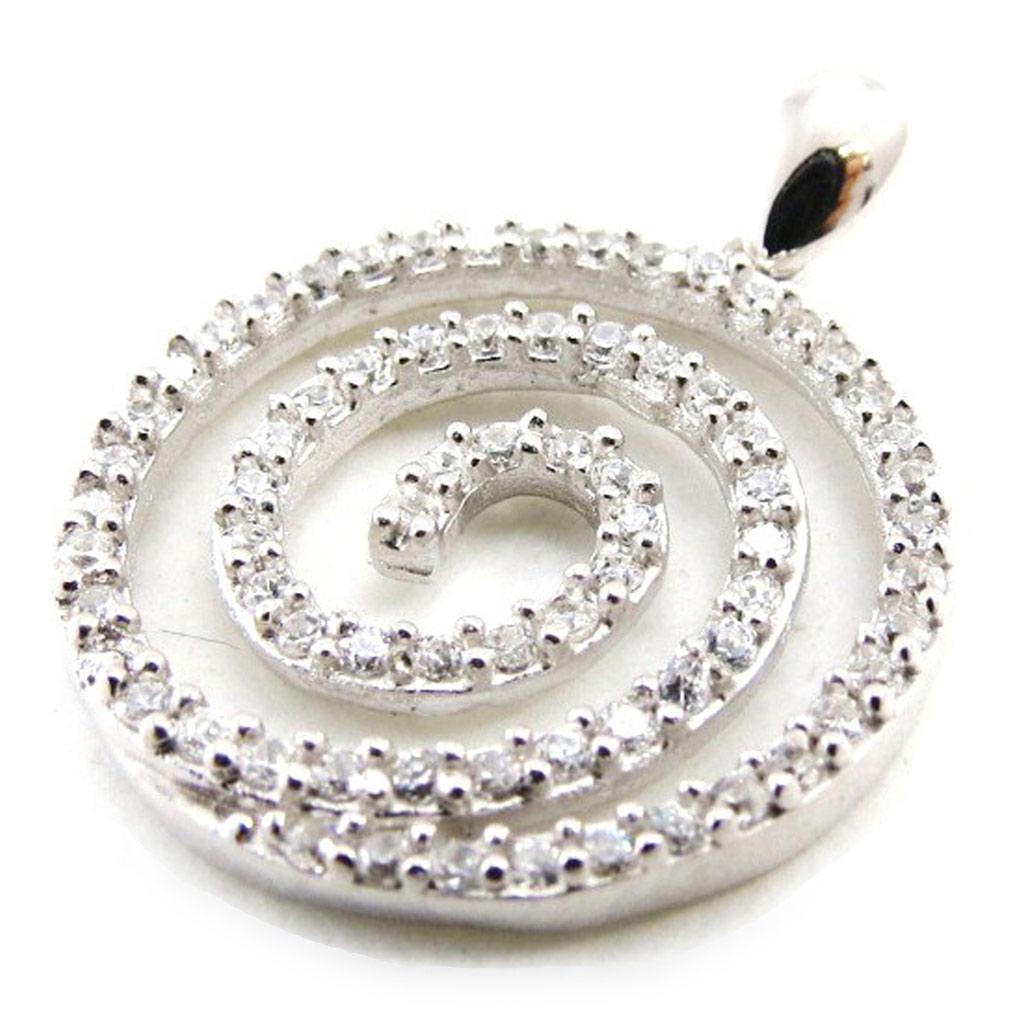 Les Trésors De Lily [I9833] - Pendentif Argent 'Déesse' Blanc