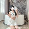 Large size sexy lingerie women's abstinence department pure lust jk short skirt uniform suit qqny flirting pajamas