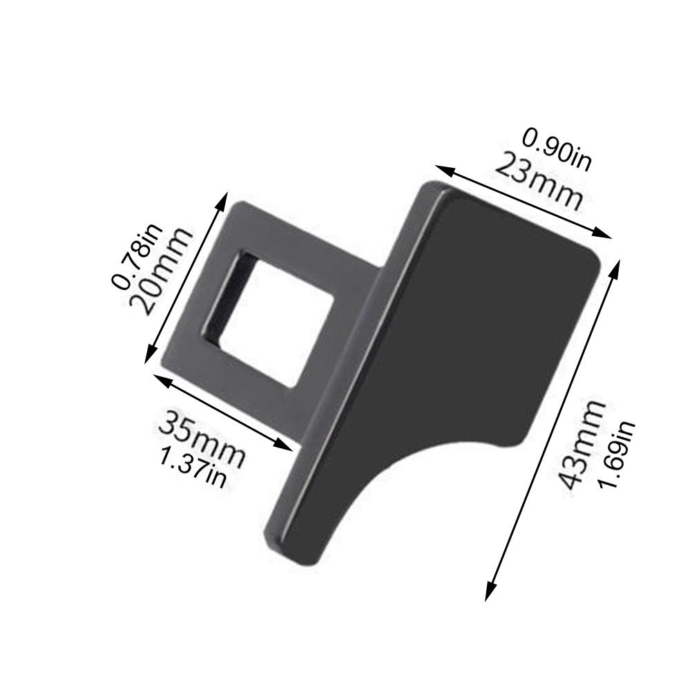 Car Seat Belt Clip Universal Seat Belt Buckle Car Metal Seat Belt Clips Car Seat Belt Silencers Plugs