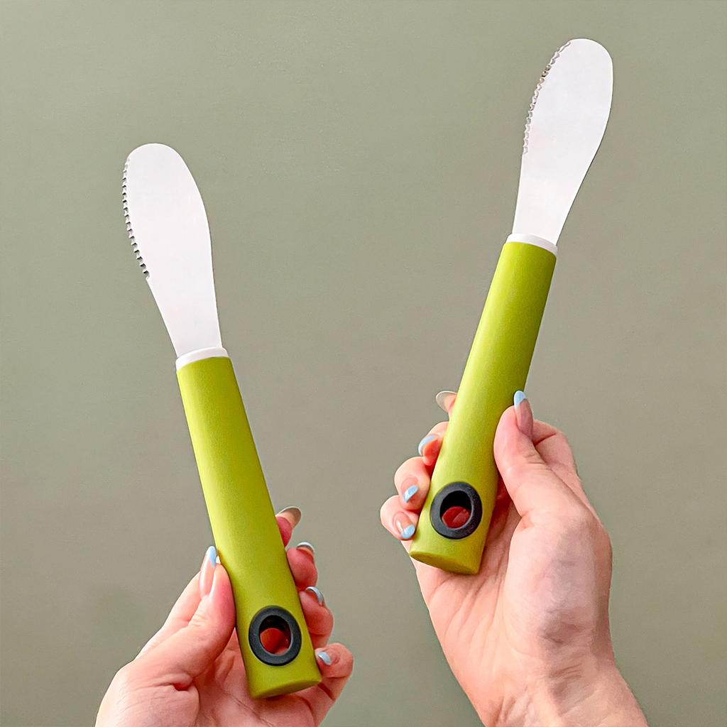 Stainless Steel Butter Knife Multifunctional Cheese Cutter Bread Toast Jam Spatula Butter Spreader Kitchen Accessories