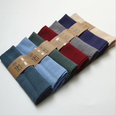Cotton Linen Napkin Wine Glass Cloth - Kitchen Towel and Placemat Set