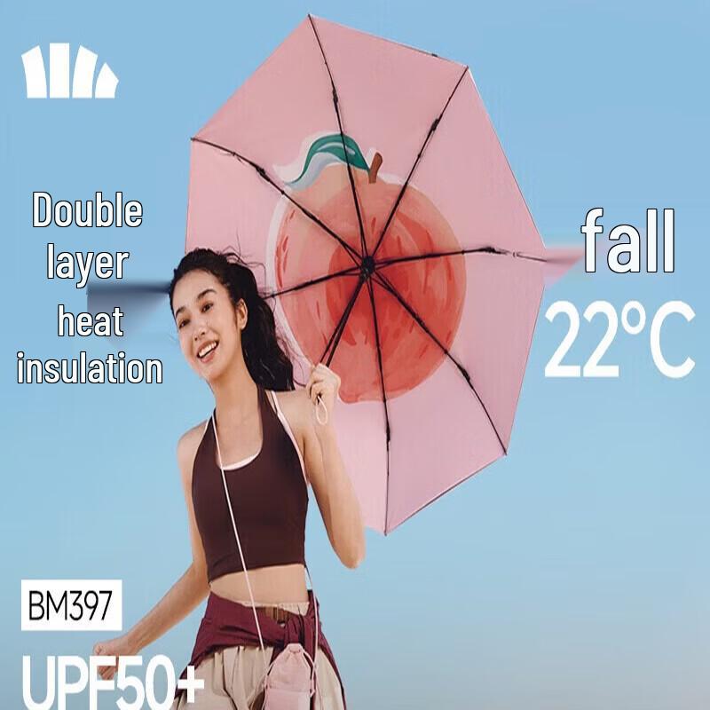 Banana Umbrella BM397 Three-Fold UV Protection Sun Umbrella