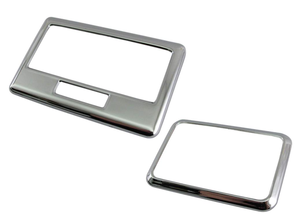 BRIGHTZ Chrome Interior Lamp Ring Set for Wagon R Stingray Compatible with MH and 44 models (2-Piece) MH34S/MH44S (INT-ETC-172) - MH34, MH44, H34,