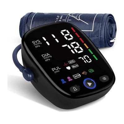 Digital Blood Pressure Monitor Upper Arm Automatic BP Cuff Machine with LED Display for Home Use Health Car