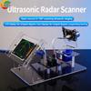 Ultrasonic Radar Scanner Kit DIY Open Source with LCD Display Windows PC Real-Time Screen for Maker STEM Programming Learning