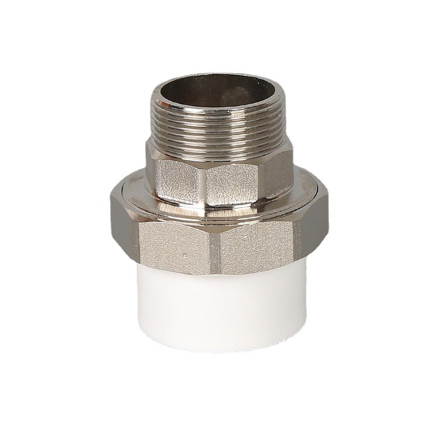 PPR Měď Železo Šroubení, Vnitřní & Vnější Závit, 20-110mm, Oboustranný PPR Železný Konektor