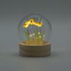 Floral Glow Garden Dome – 5 Sunflowers – LED Battery