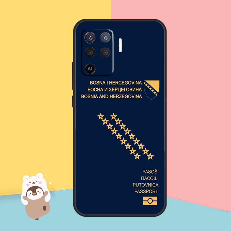 Bosnien-Flagge Hülle für OPPO Find X5 X3 Lite Pro A15 A16 A52 A72 A5 A9 A31 A53 A83 A93 A54 A74 A94 Abdeckung