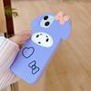 Bubble Phone Case for iPhone11 12 Pro Max Mini XR X XS 7 8 6 Plus SE 2020 3D Cartoon Dog Silicone Case For Girls