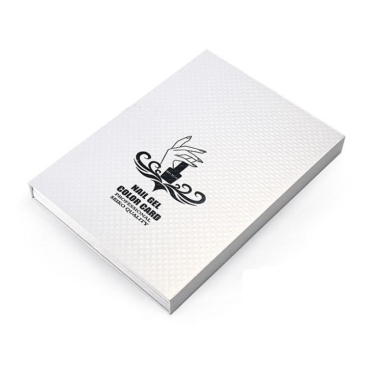 120-Color Gel Polish Display Book with Dustproof Embedded Design