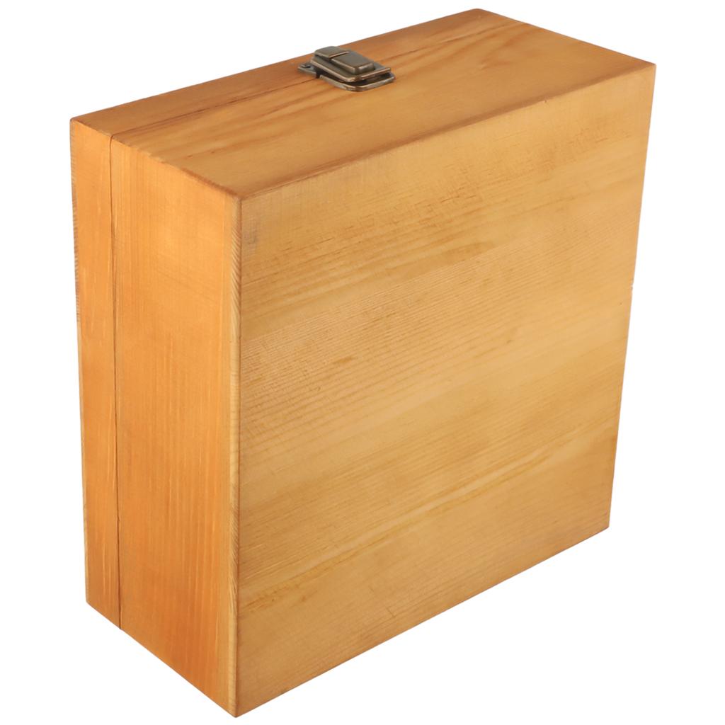 Scatola di Stoccaggio in Legno Pino Rettangolare Ribaltabile Legno Massello Scatola Regalo Custodia Artigianale Fatta a Mano Contenitore Organizzatore Custodia Per Stoccaggio Casa Decorazione
