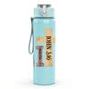 1PC Faith Cross Letter Text Art Print 750ml Color Plastic Sports Water Bottle Leakproof Flip Straw Lid Suitable for Sports Office Home Use