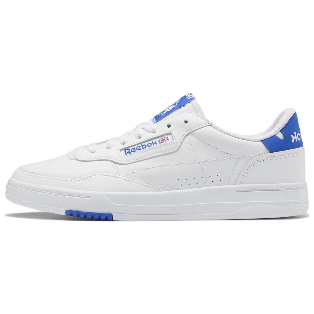 Reebok Court Peak Low Top Sneakers Unisex Sneakers White Blue GW7557