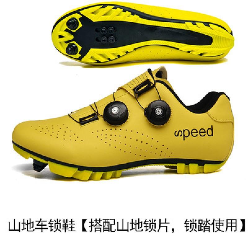 Chaussures de cyclisme pour homme avec compatibilité de cale Route VTT Vélo de montagne Semelle rigide Antidérapant Respirant Léger Soutien