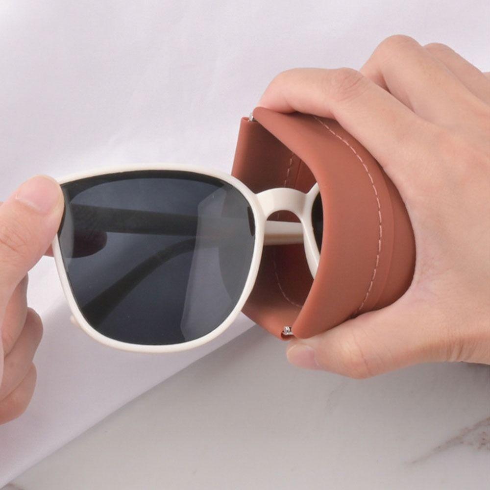 Soft Sunglasses Storage Bag Dustproof Reading Eyewear Case Portable Eye Glasses Organizer  Men