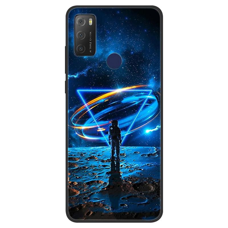 For TCL 20Y 6156D Case Shockproof Soft TPU Silicone Phone Cover For TCL 20Y 20 Y E 6125F Fundas For TCL20Y TCL20E Shell Coque
