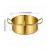 Two-Flavorflavor Pot Split with Divider Cookware Long-Lasting