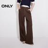 ONLY Women's 2024 Winter Embroidered Straight Leg Casual Pants
