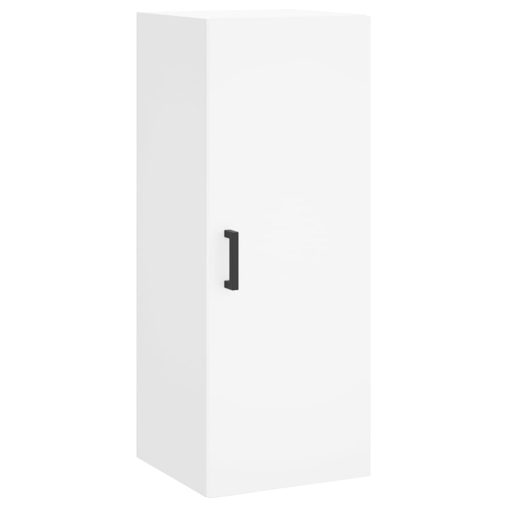 Highboard White 34.5 x 34 x 180 cm Particleboard