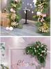 Retractable Wedding Backdrop & Poster Display Stand - Vertical & Thickened Design