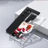 Santa Claus Gift Magnetic iPhone 15/16/17 Pro Max Transparent Full-Cover Phone Case