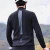 Wosawe Reflektierendes Windshirt für Herren, winddicht, YKK-Fahrradjacke mit durchgehendem Reißverschluss, Fahrradtrikots