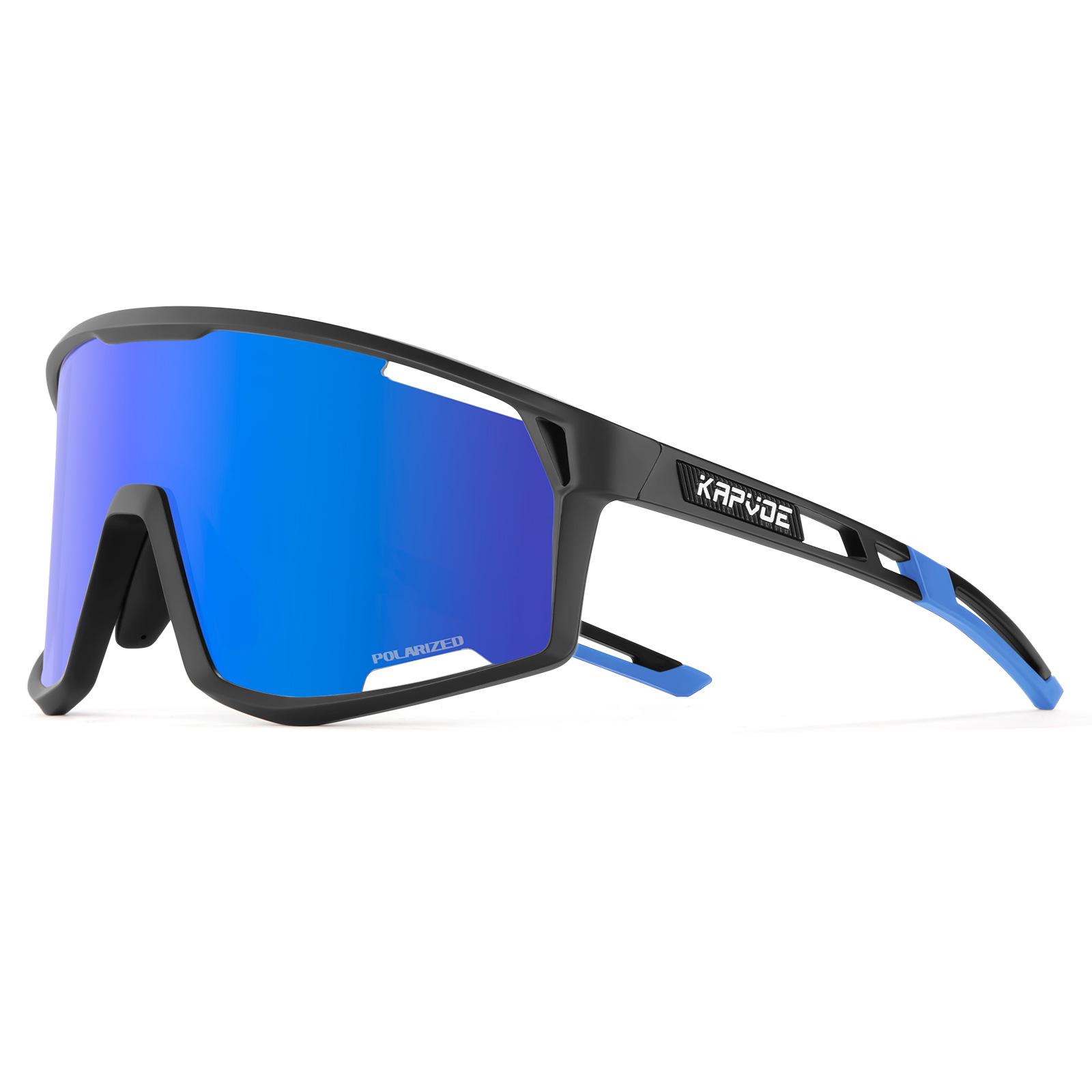 

KAPVOE New cycling glasses Polarized, Colorful, Professional Sports Hiking Mountaineering windproof goggles for road cycling TK180-QTC-1L-02