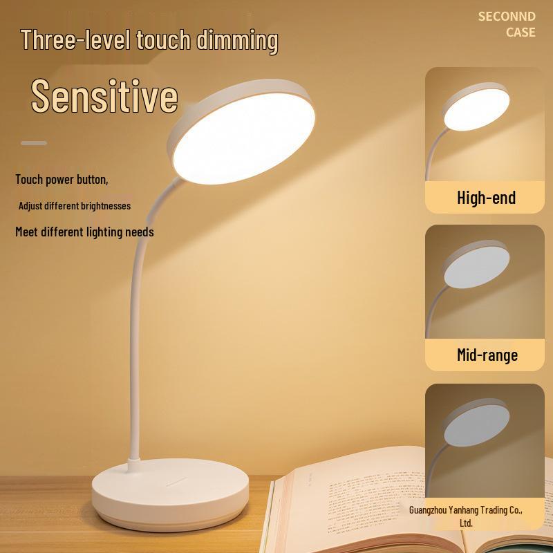 Rechargeable Eye Protection Table Lamp for Dorms and Bedrooms