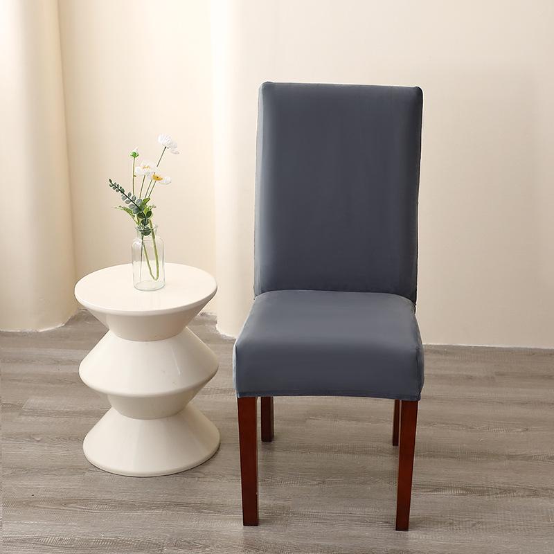 Multi-Season Waterproof Velvet Chair Cover for Home, Restaurant, or Hotel