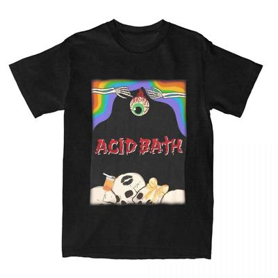 Men Women's Acid Bath Band Graphic Printed Tee Shirt Accessories Vintage Pure  T Shirt Top Tee Clothes New Arrival