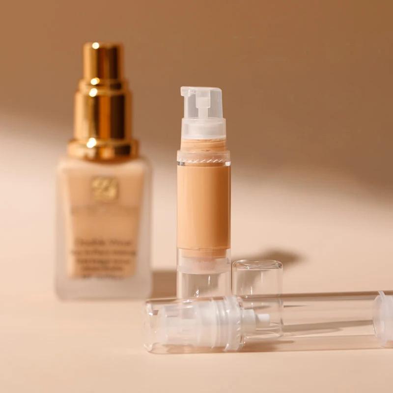 Reiseflasche für flüssige Grundierung, 5/10/15 ml, Kosmetik, Augencreme, Vakuumflasche, tragbare, nachfüllbare Reiseflaschen