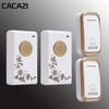 Smart Home Waterproof Wireless Doorbell with Long-Range Digital Music and Two-to-Two Remote Control