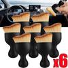 6Pcs Car Interior Cleaning Brush Auto Center Console Air Conditioning Outlet Cleaning Brush Car Cleaning Tools Car Accessories