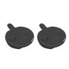 CANSUCC 2pcs Bicycle Disc Brake Pads Resin and Semi Metallic Round Mountain Bike Brake Pads for JAK‑5