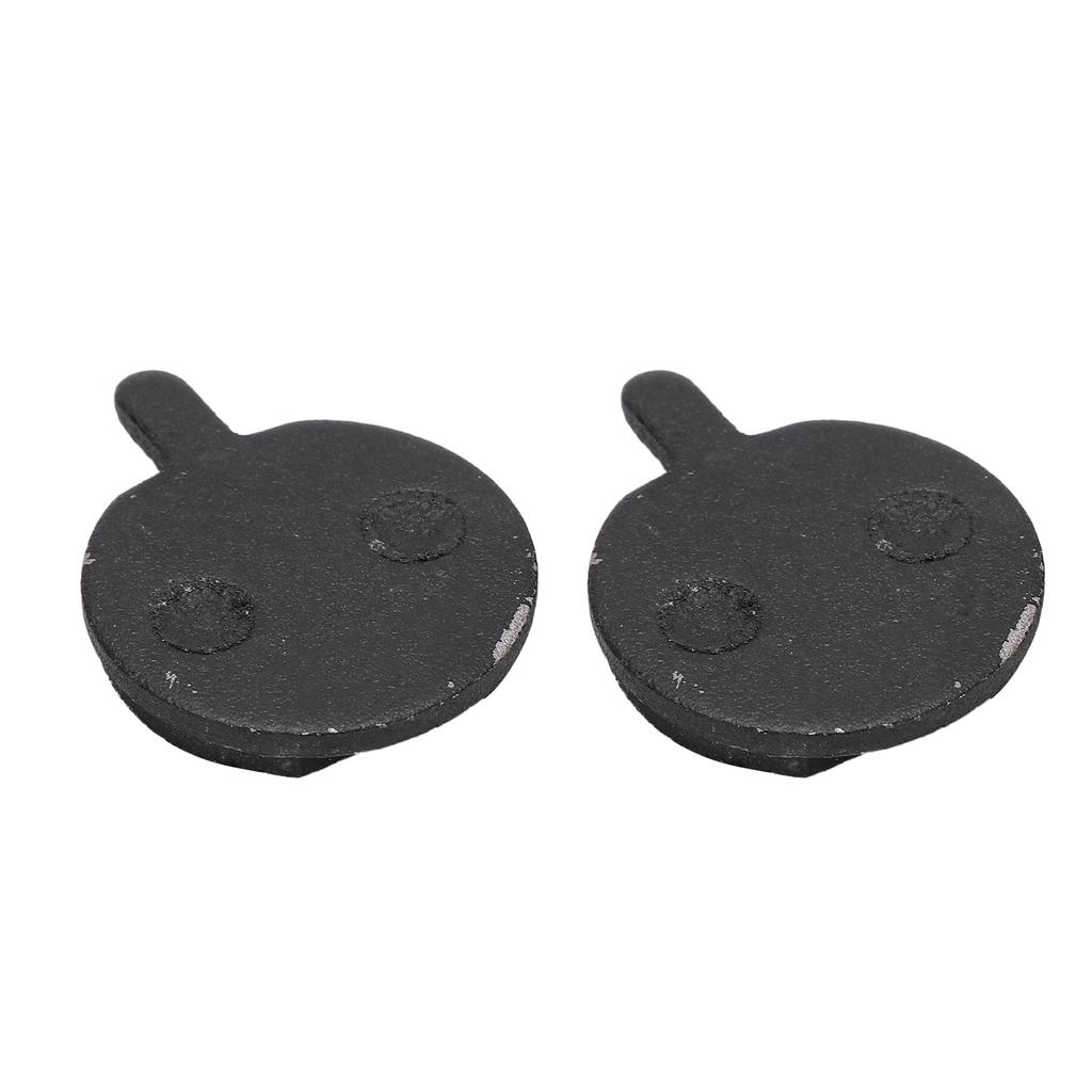 CANSUCC 2pcs Bicycle Disc Brake Pads Resin and Semi Metallic Round Mountain Bike Brake Pads for JAK‑5