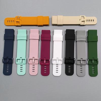 Bracelet en Silicone 22mm Pour Xiaomi Watch S4 Sport/S2 46mm 42mm Bracelet Correa Pour Mi Watch color 2/S3/S1 pro Active Bracelet de Montre Connectée