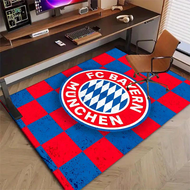 B-Bayern Munich (2)Printed Area Rug Carpet for Bedroom Living Room Home Decor Rugs Mat Non Slip Mat Rug for Bedside