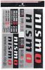 Nismo Logo Sticker Set (A4 Size) 99992-RN237