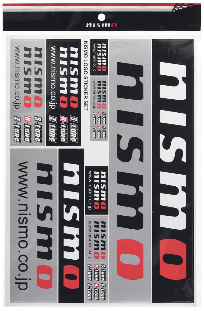 Nismo Logo Sticker Set (A4 Size) 99992-RN237