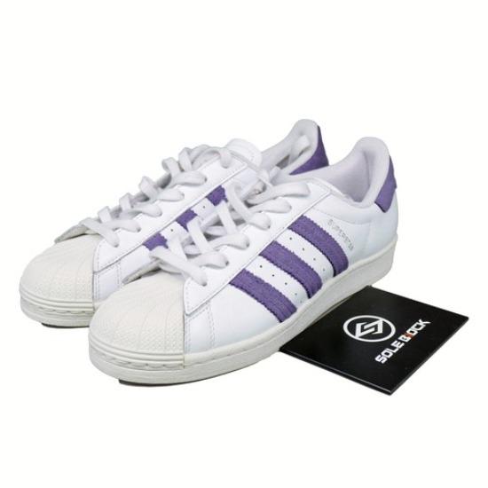 

adidas Superstar White Tech Purple - FV3373 EU 39 белый